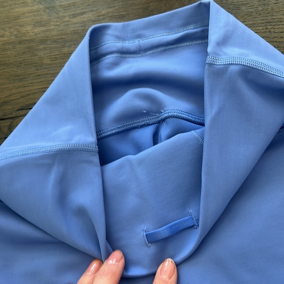 Lululemon wonder under size 6 purpleish blue legging - Picture 2 of 5